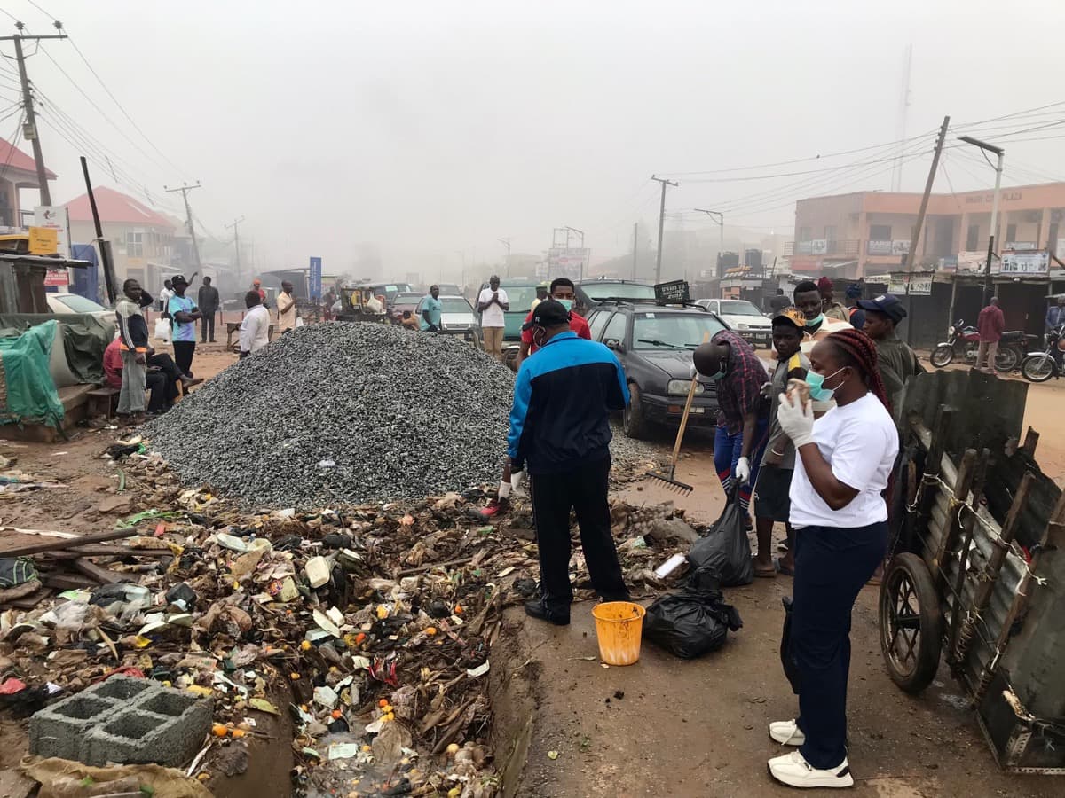 Community clean-up activity