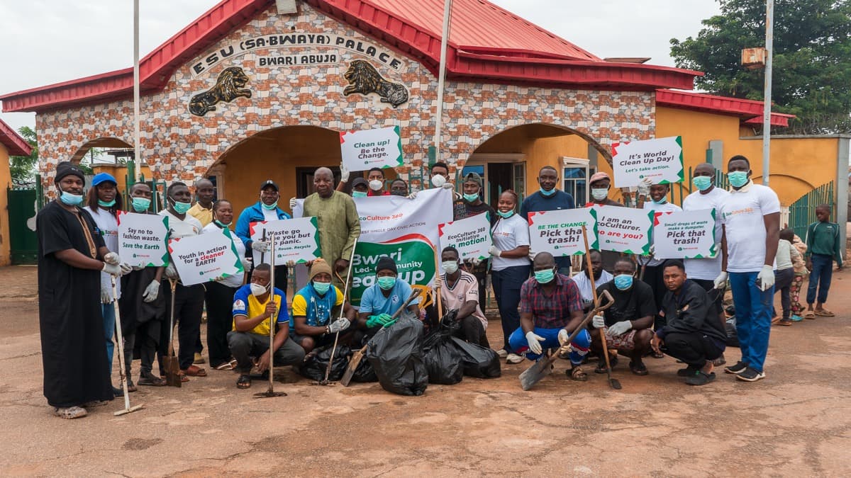 Bwari community clean-up